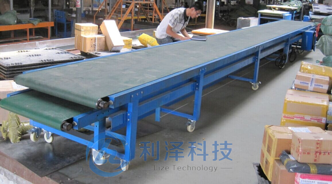 合肥利澤皮帶輸送機(jī)，工廠作業(yè)好幫手