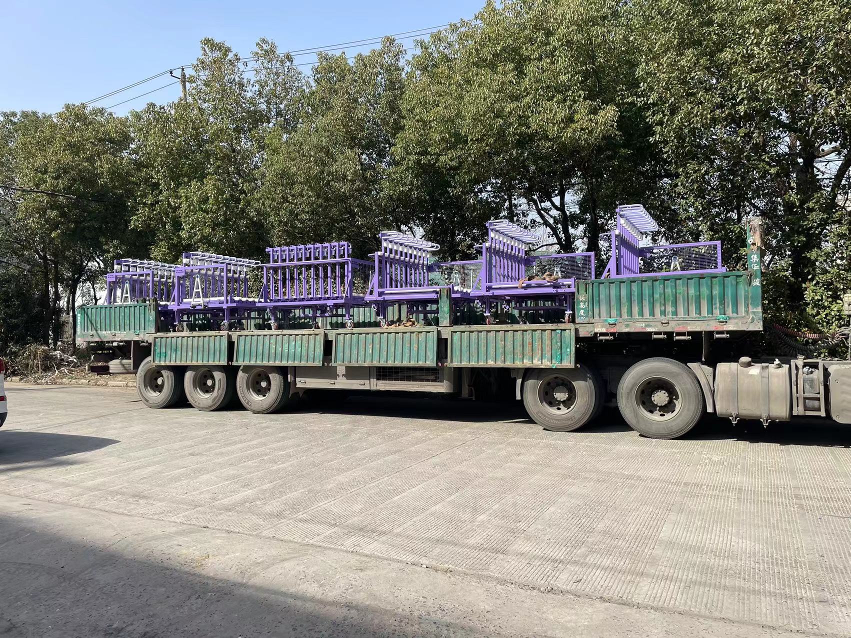 6臺汽車門板料框發(fā)往北京理想汽車